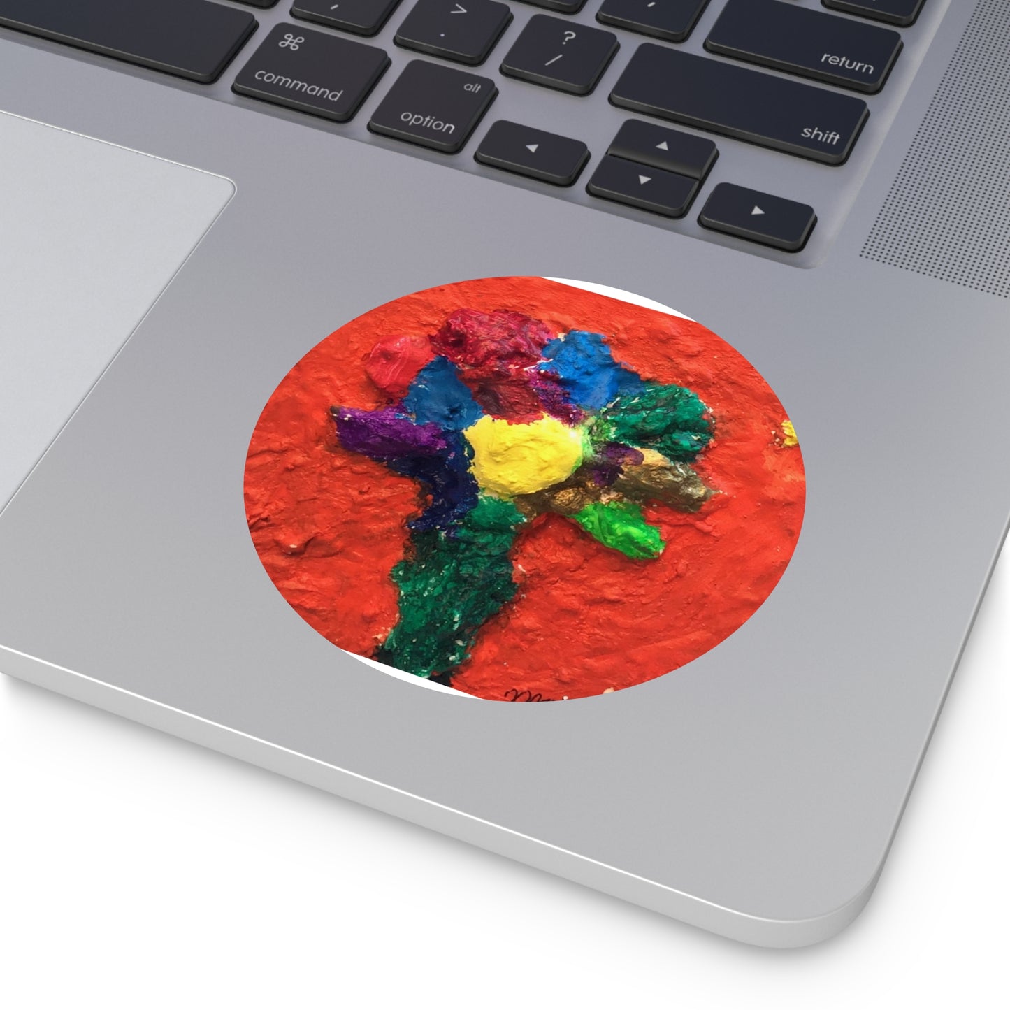 Rainbow Flower by Maya