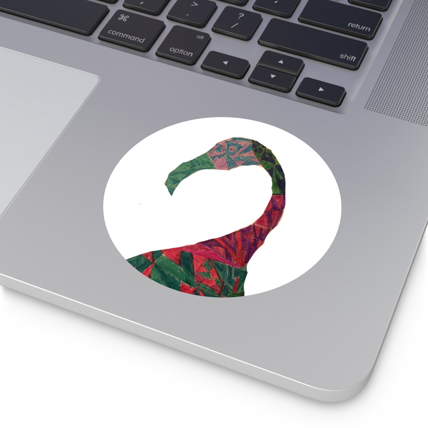 Colorful Flamingo by Ellie