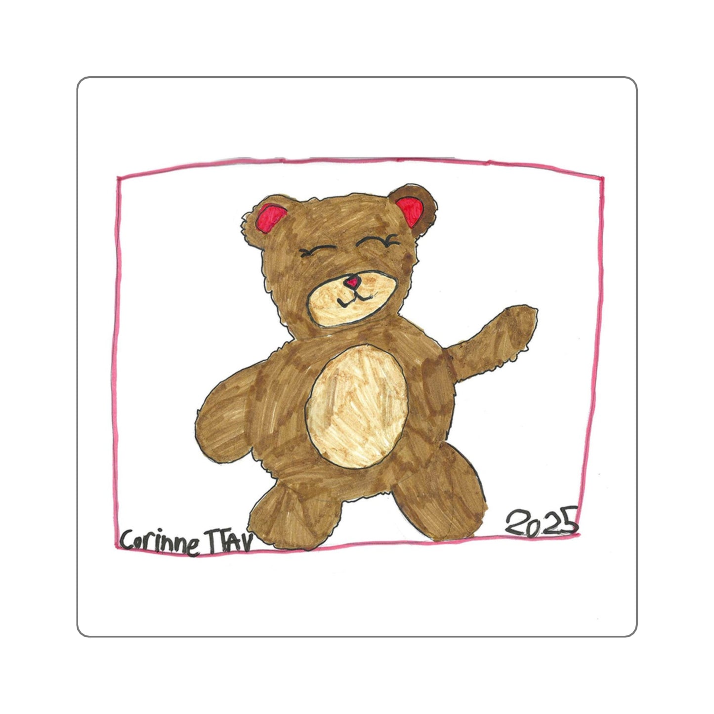 Fuzzy Bear by Corrine