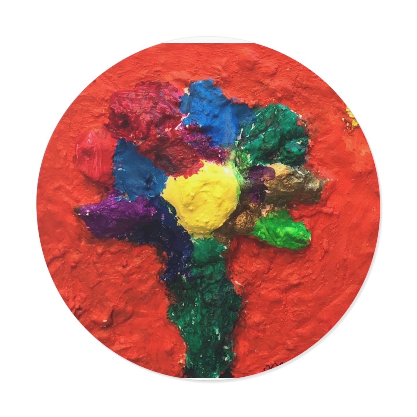 Rainbow Flower by Maya