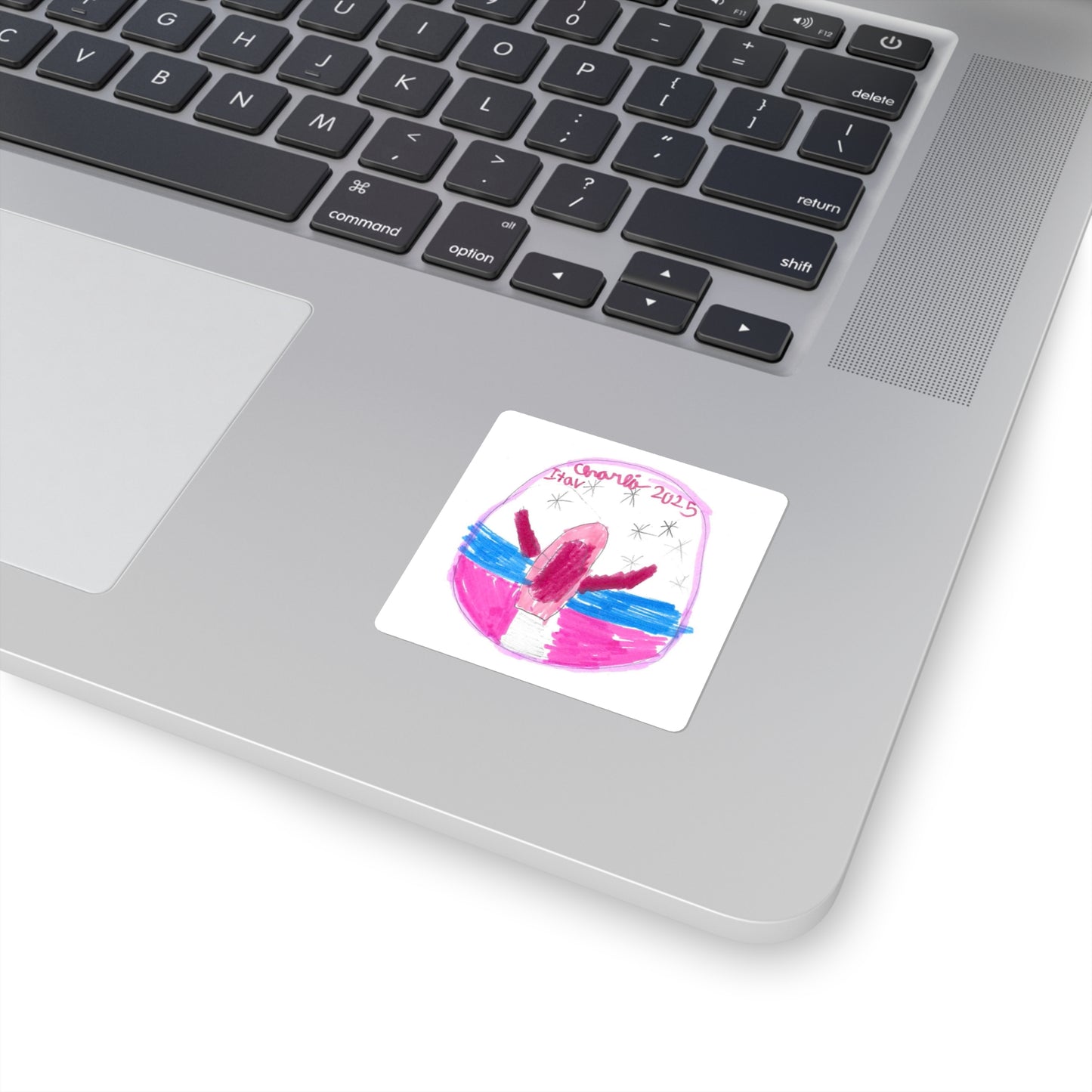 Vibrant Pink Sticker by Charlie