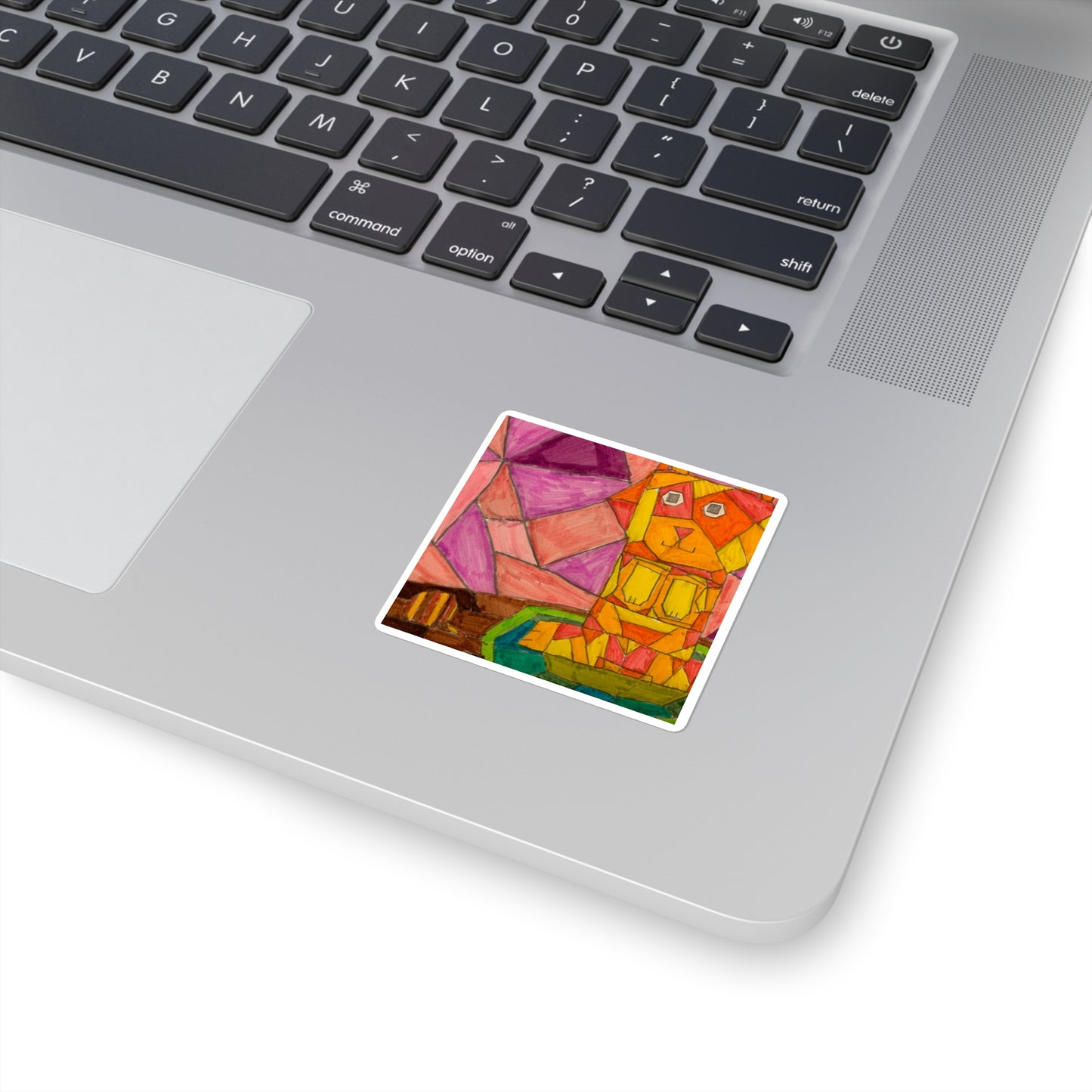 Cubist Cat by Lucy