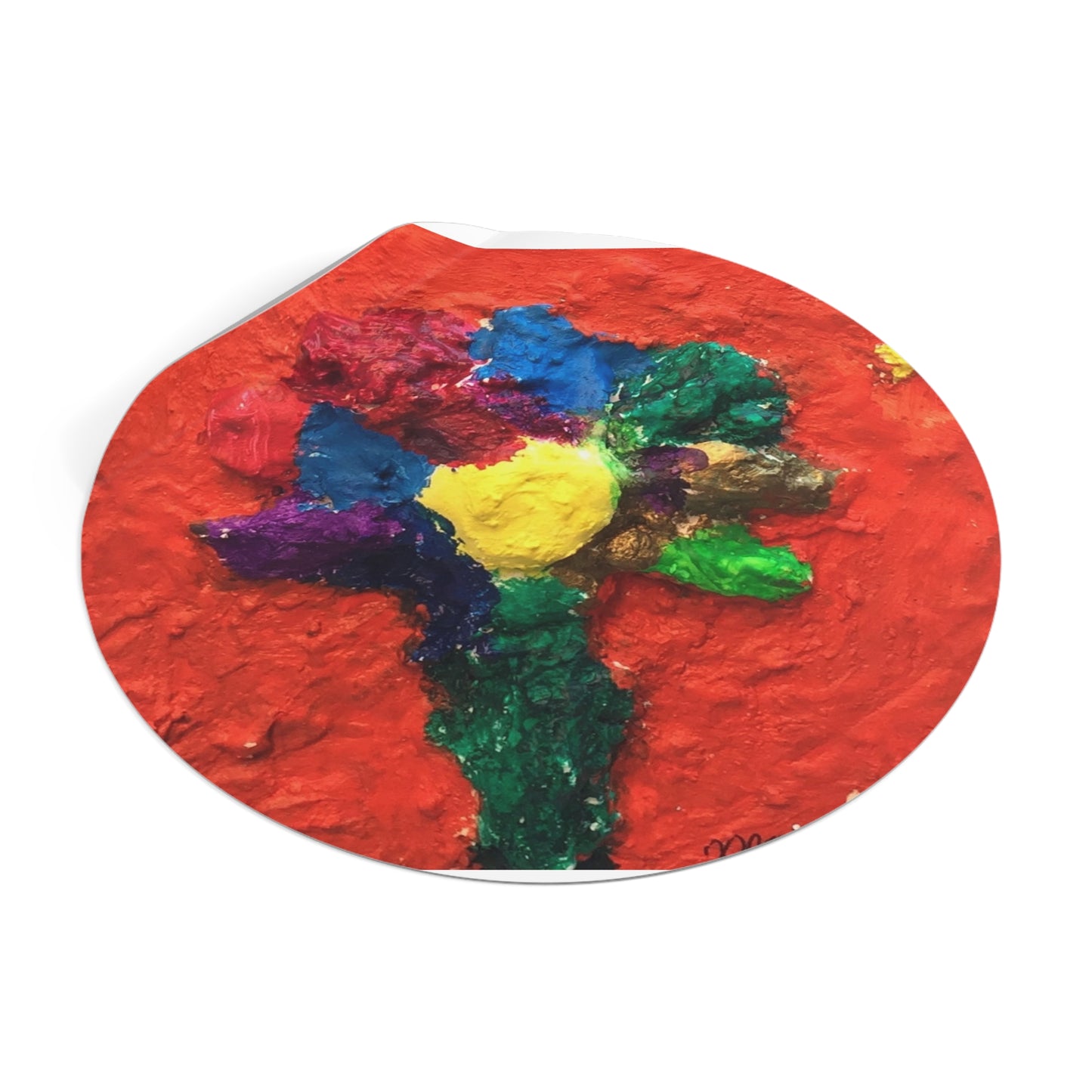 Rainbow Flower by Maya