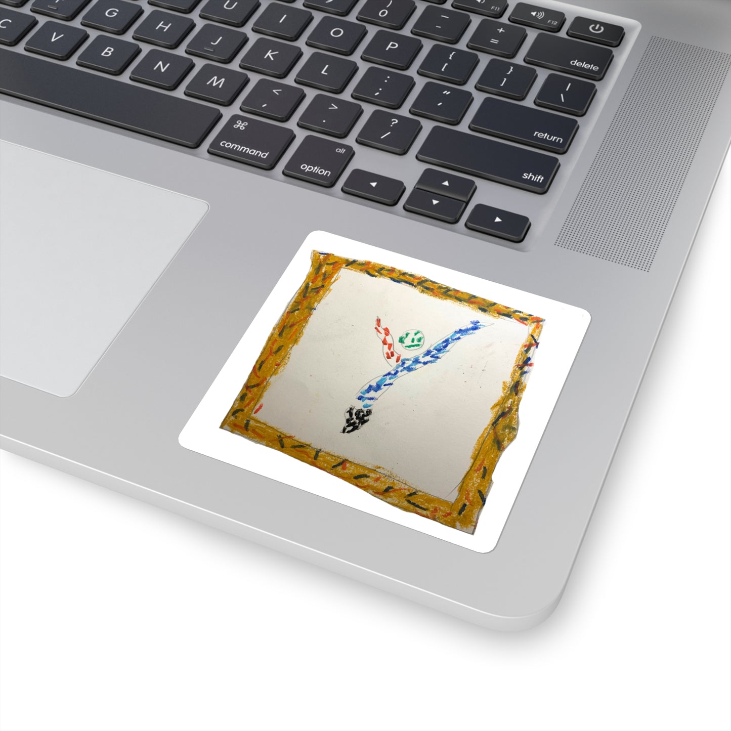 Oil Pastel Spark Logo by Sam