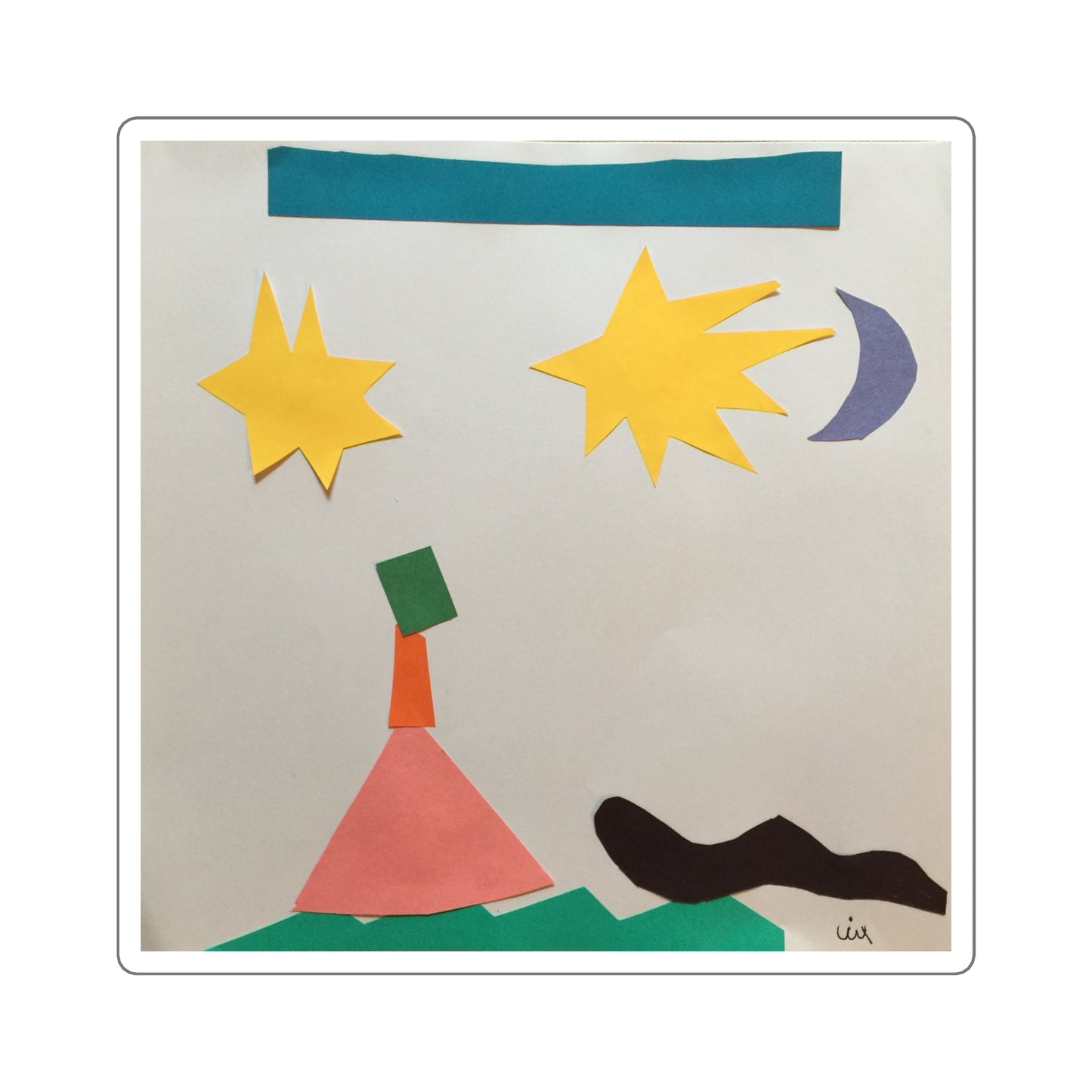 Abstract Landscape by Lily