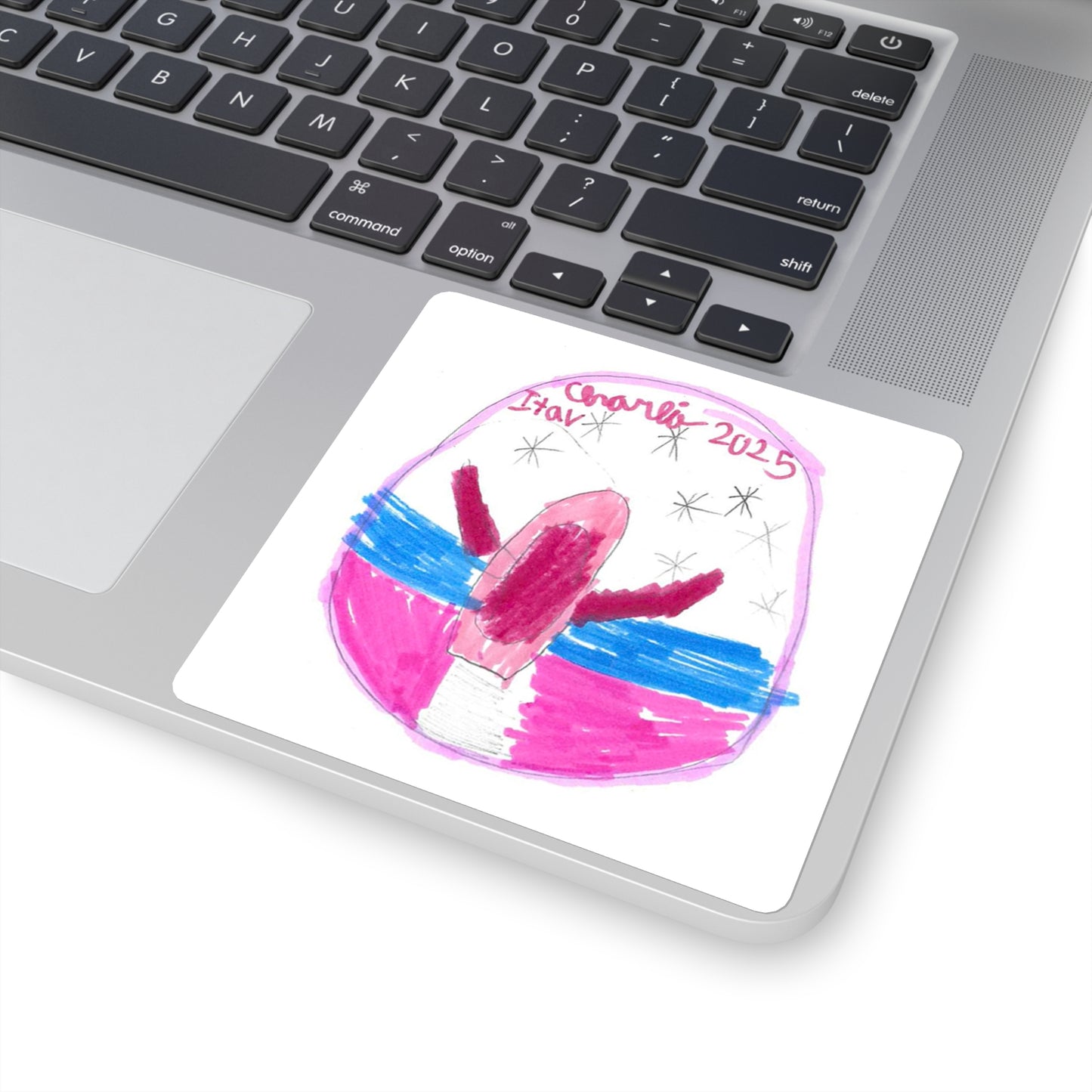 Vibrant Pink Sticker by Charlie