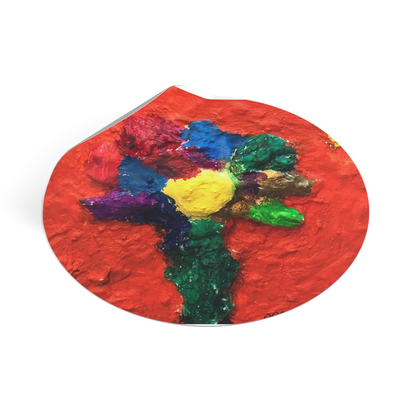 Rainbow Flower by Maya