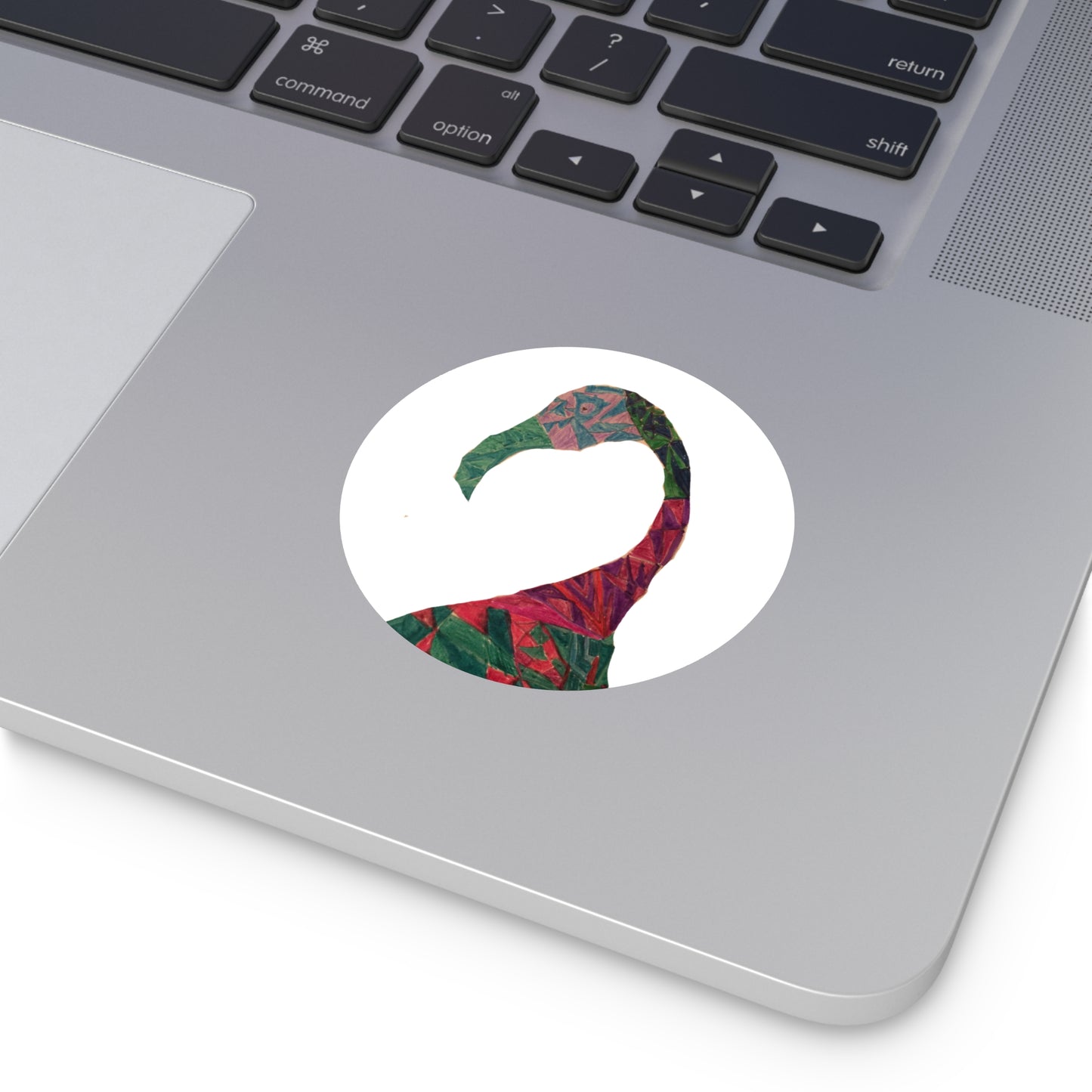 Colorful Flamingo by Ellie