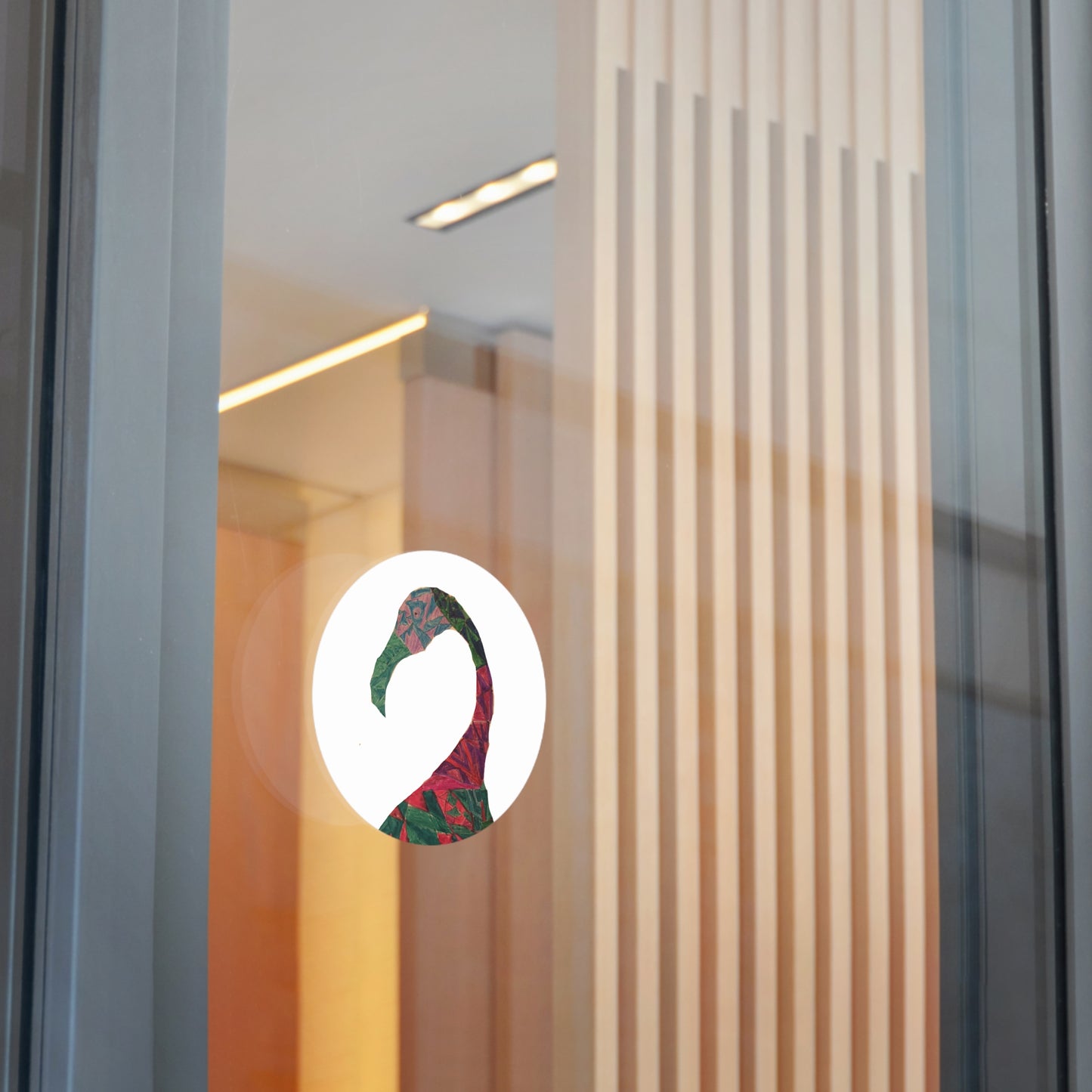 Colorful Flamingo by Ellie