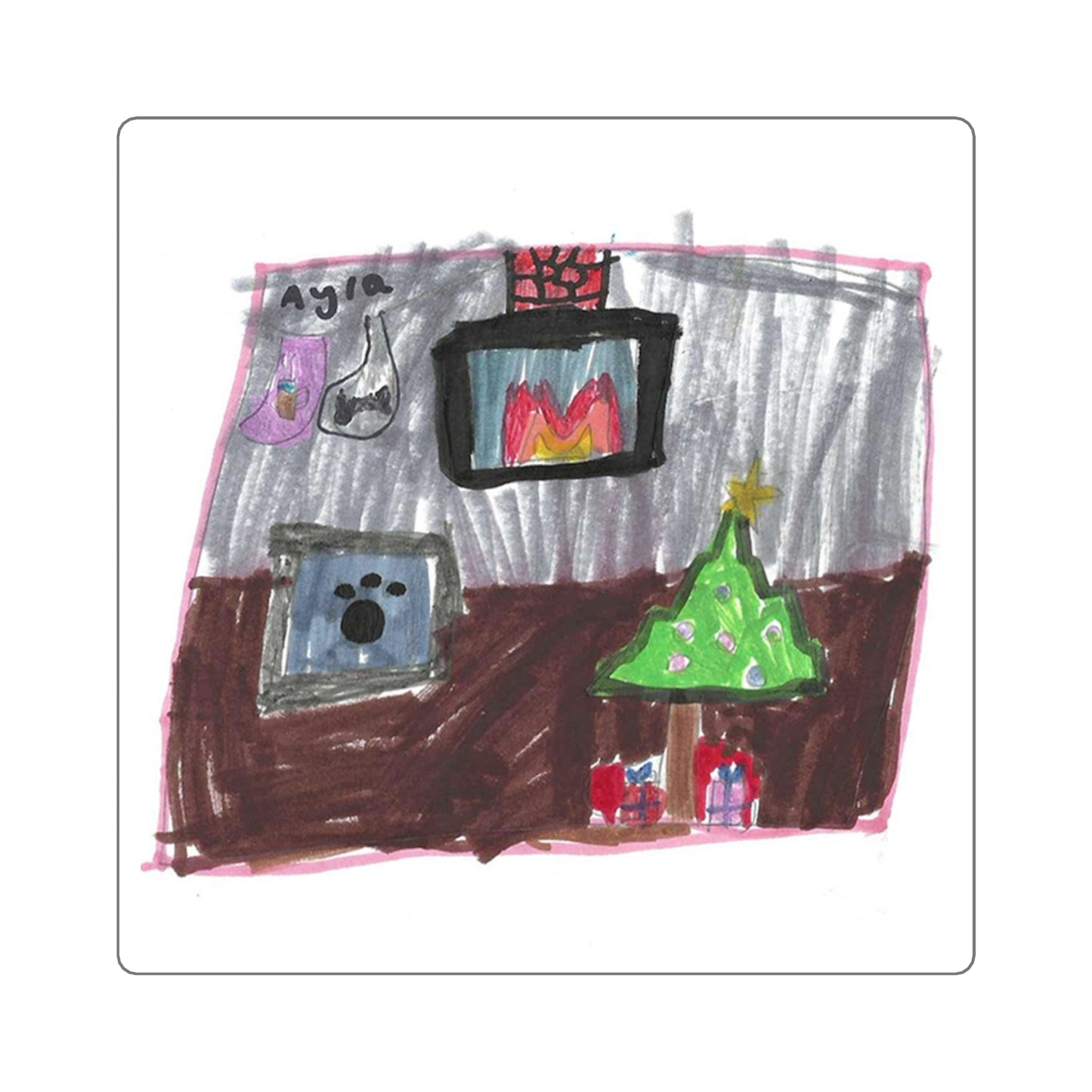 Cozy Fireplace by Ayra