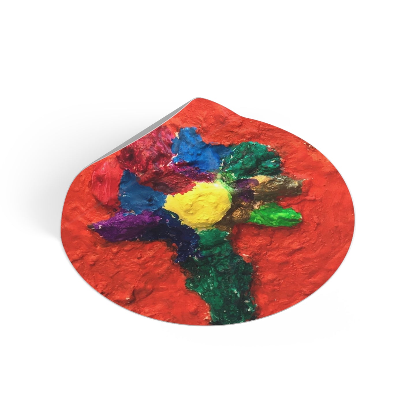 Rainbow Flower by Maya