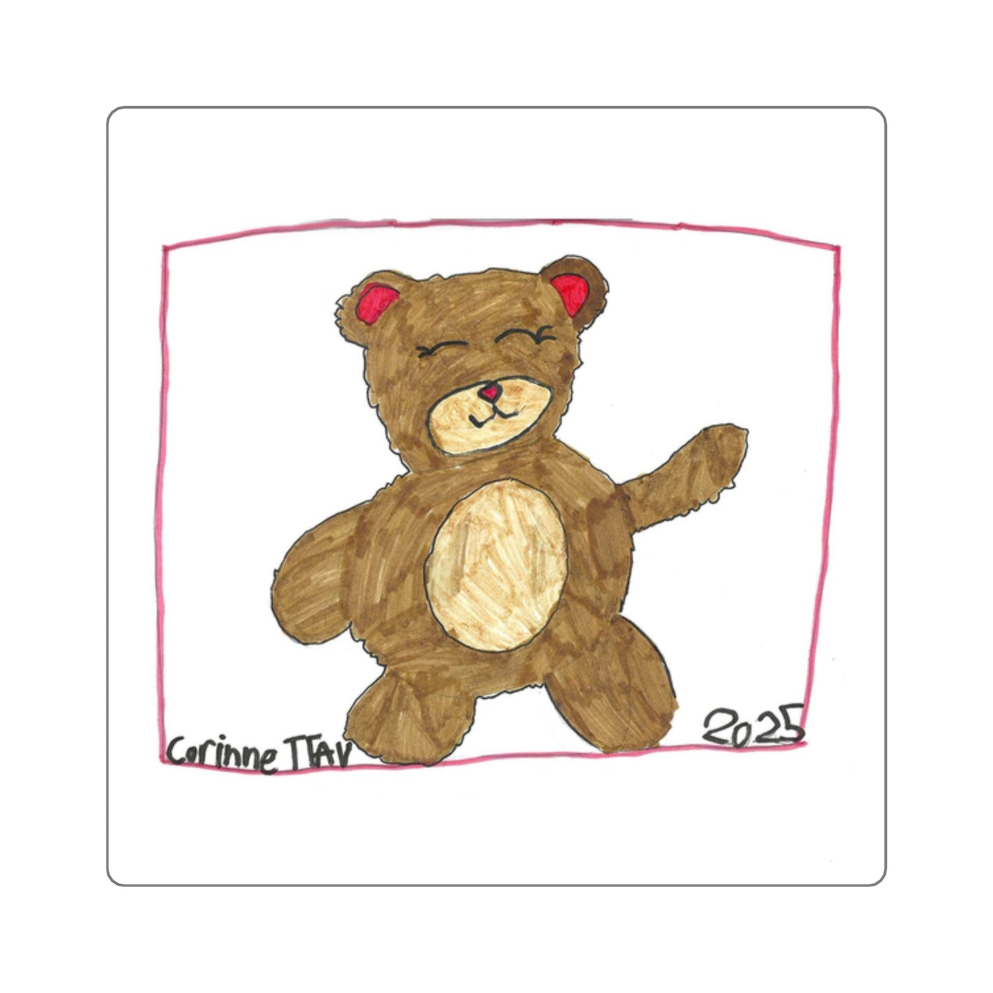 Fuzzy Bear by Corrine
