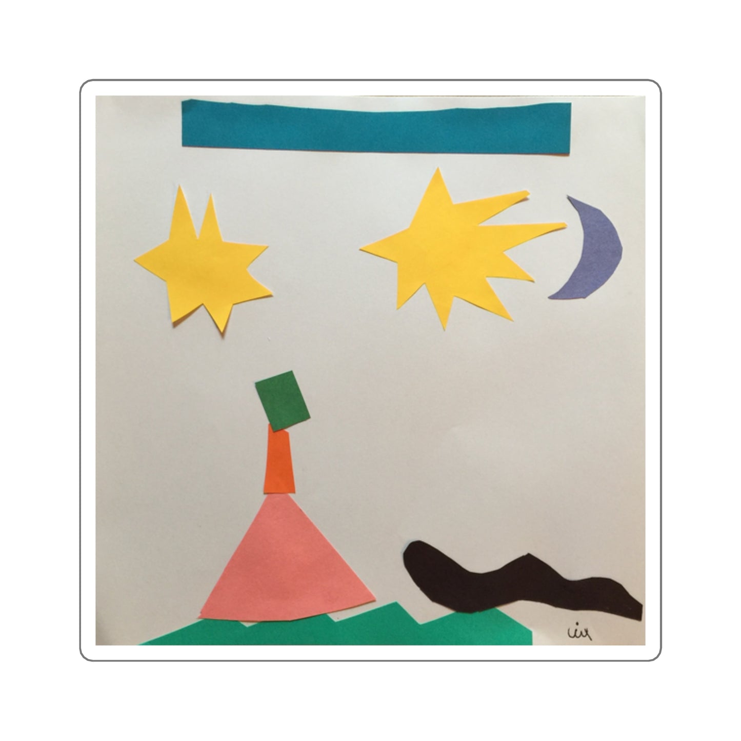 Abstract Landscape by Lily