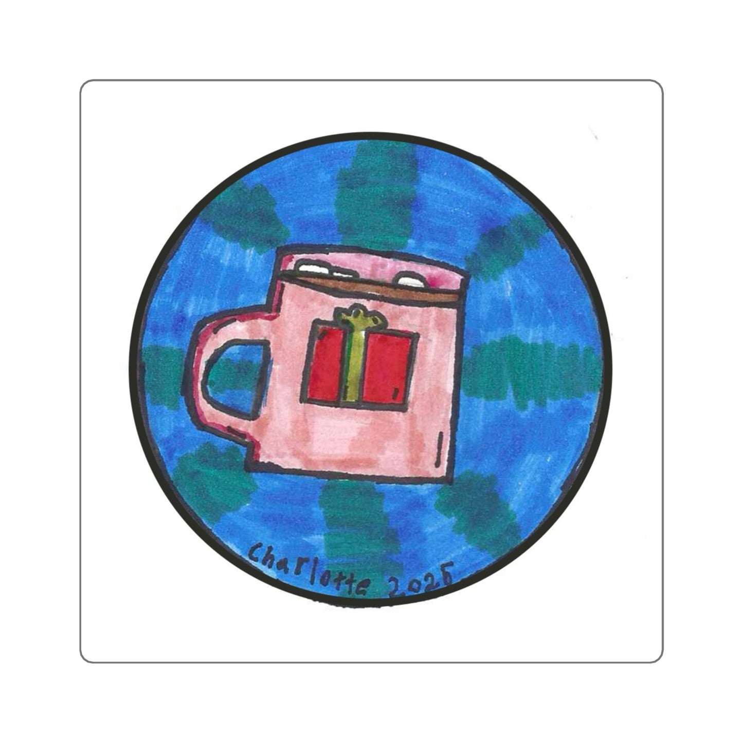 Christmas Hot Cocoa Mug by Charlotte