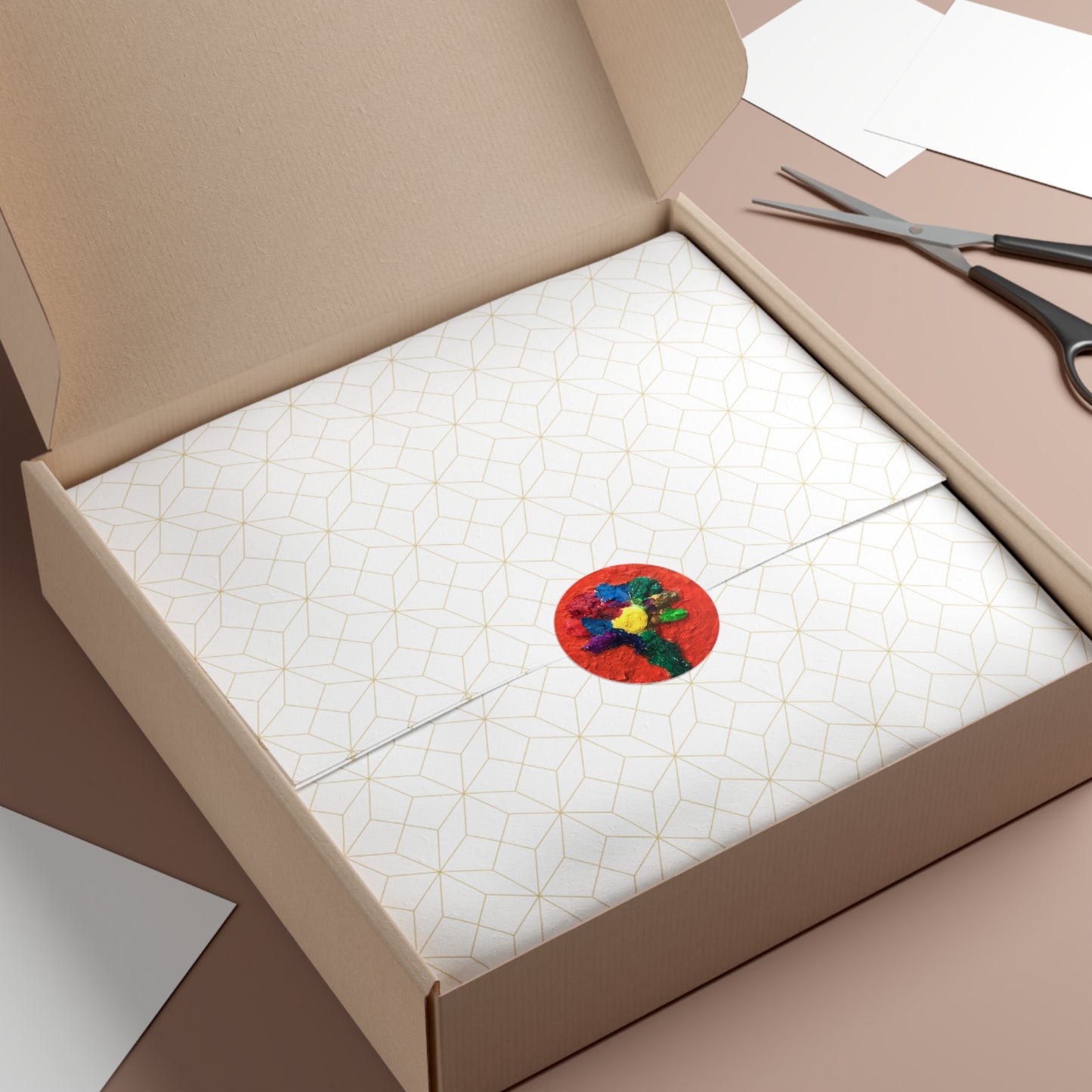 Rainbow Flower by Maya